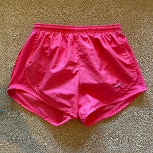 Pink Nike Tempo Dri-Fit shorts size XS